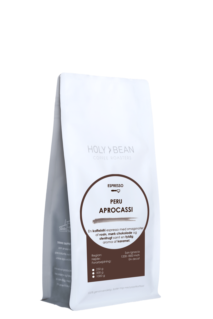 Peru Aprocassi koffeinfri espresso