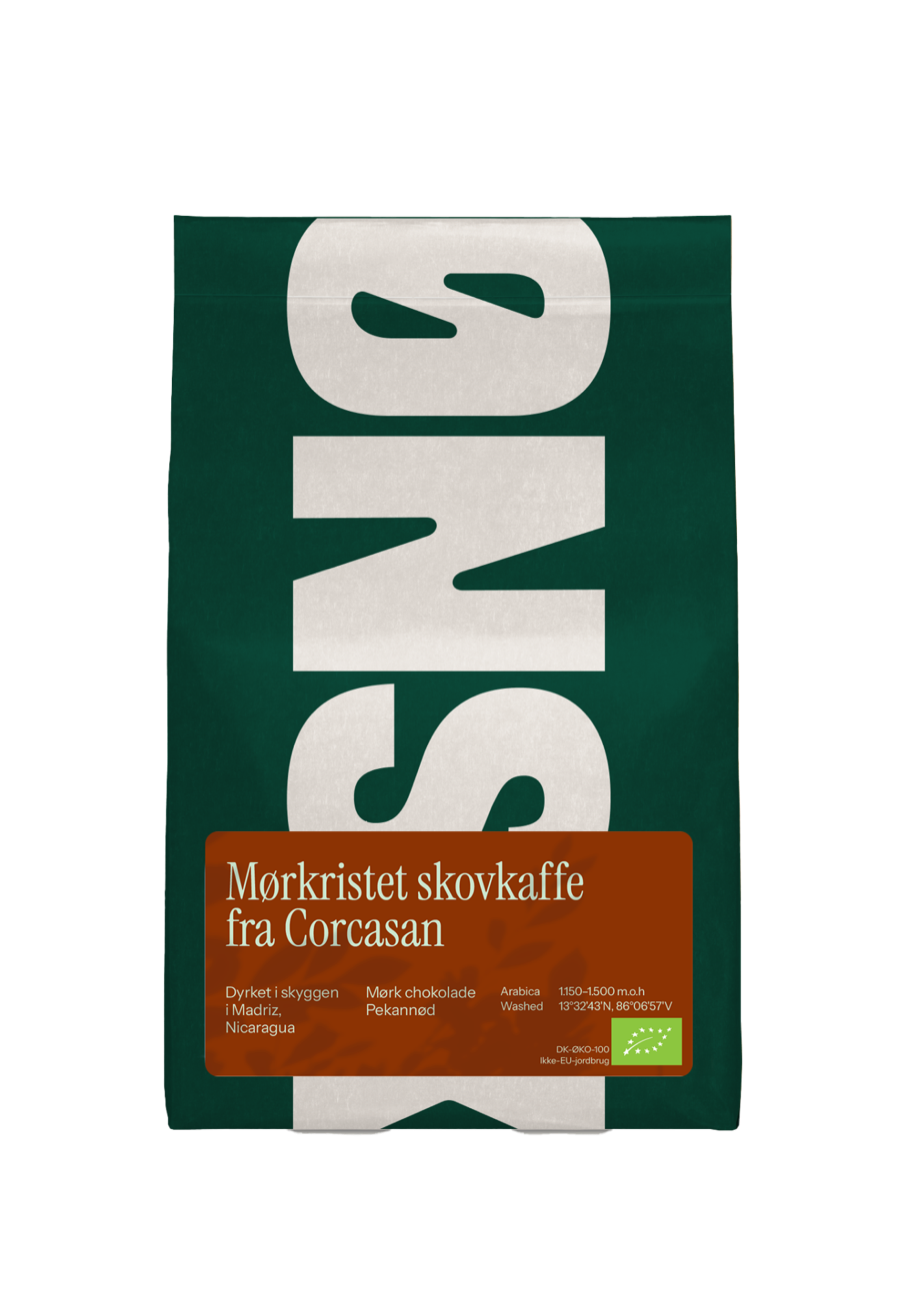 Corcasan – Mørkristet kaffe ØKO