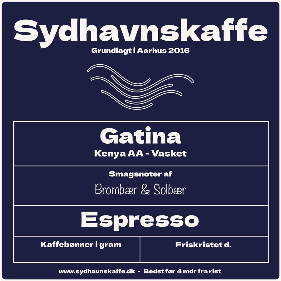 Gatina Espresso – Kenya AA