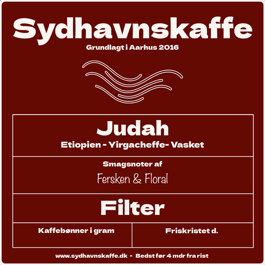Judah – Vasket – Ethiopien – Yirgacheffe