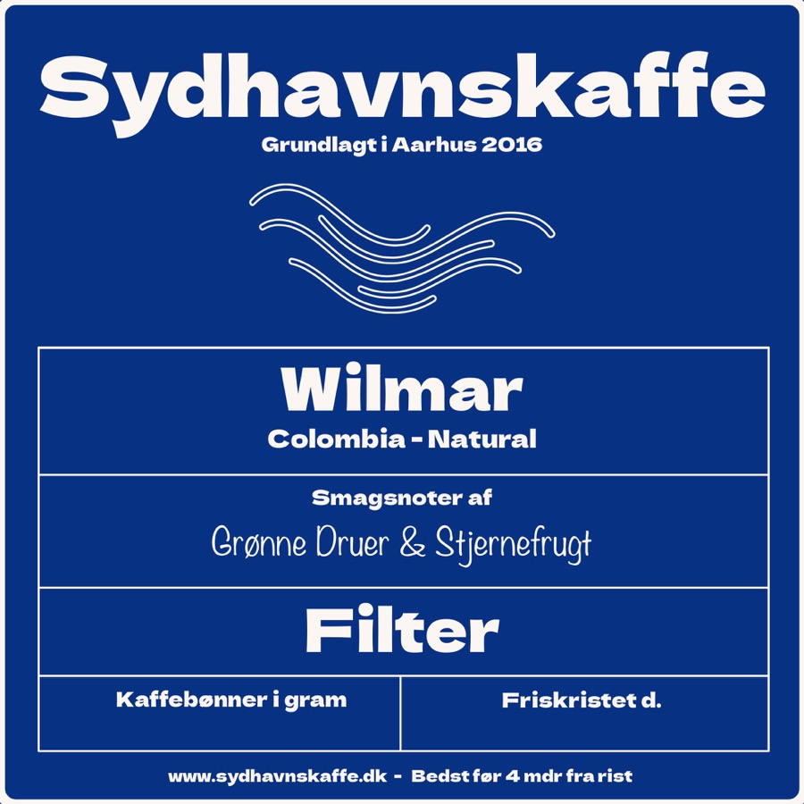 Wilmar Filter – Natural Colombia